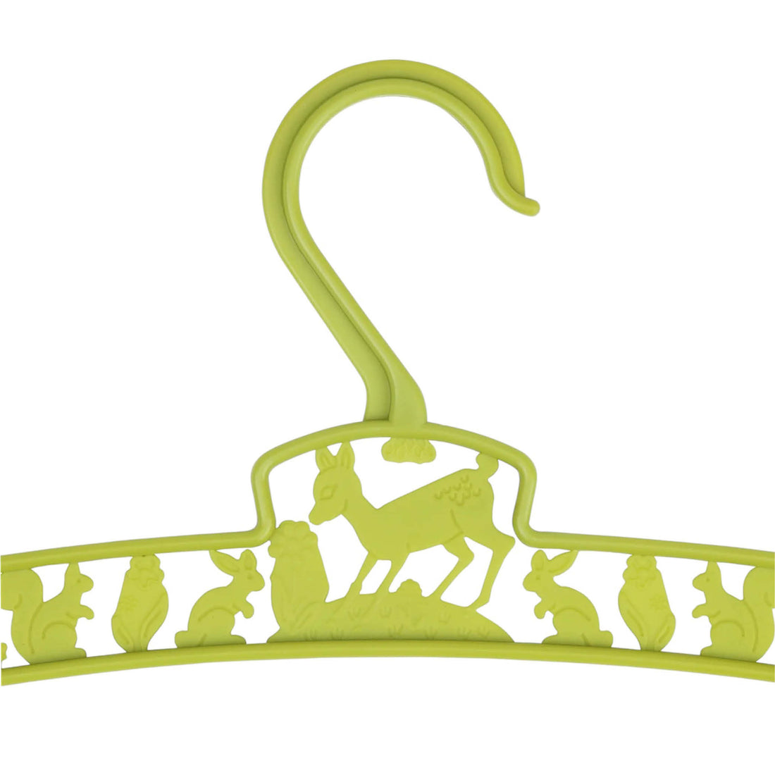 Kinder Kleiderbügel in lime green