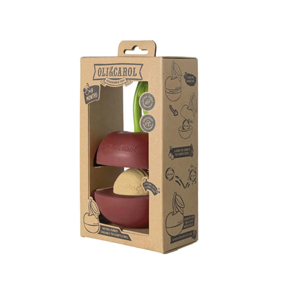 Stacking Toy &amp; Rattle Ball Cherry