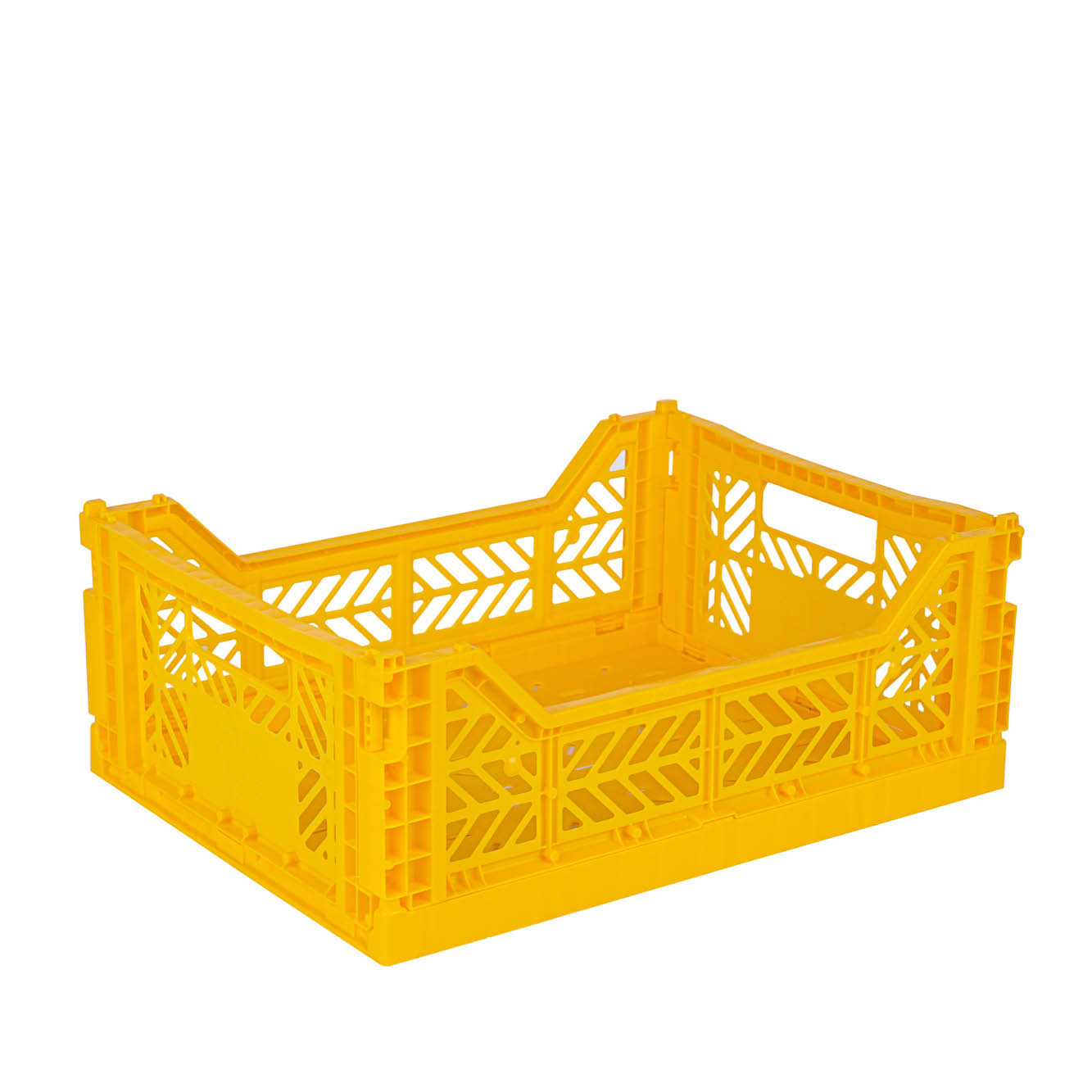 Folding Box in yellow