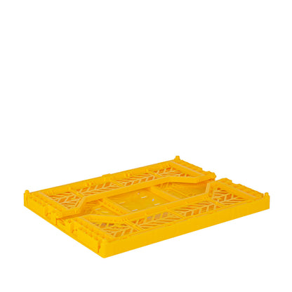 Folding Box in yellow