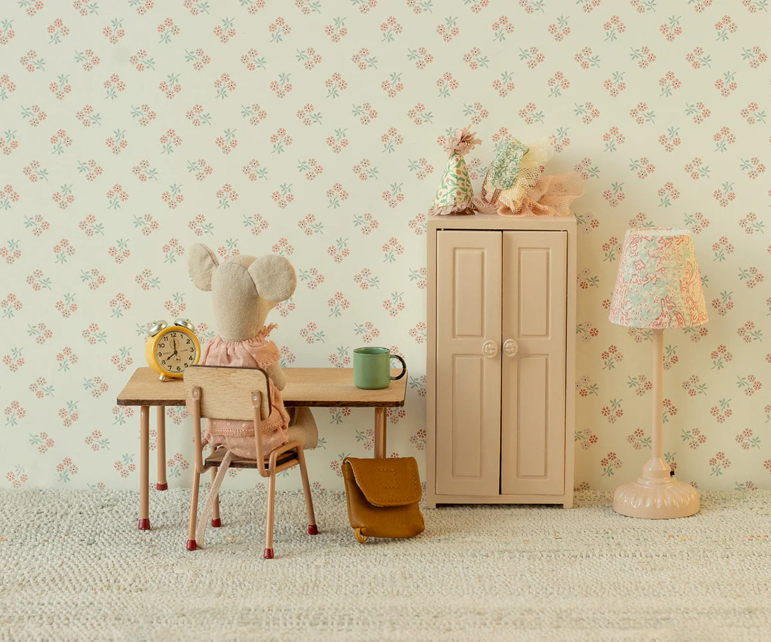 Mouse Wardrobe in light pink