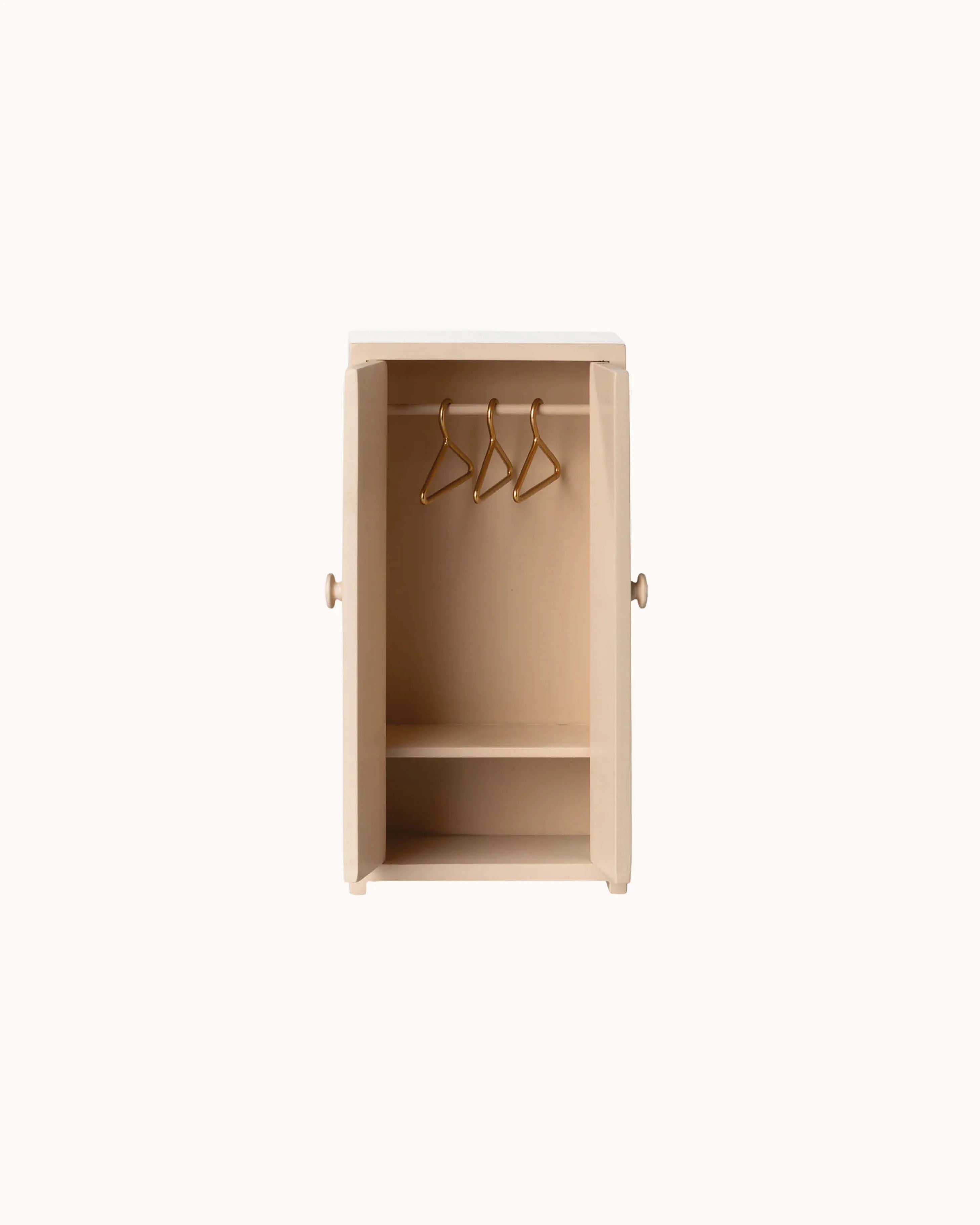 Mäuse Kleiderschrank in hellrosa