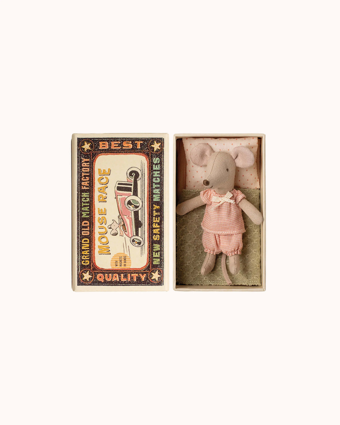 Little Sister Mouse in Matchbox