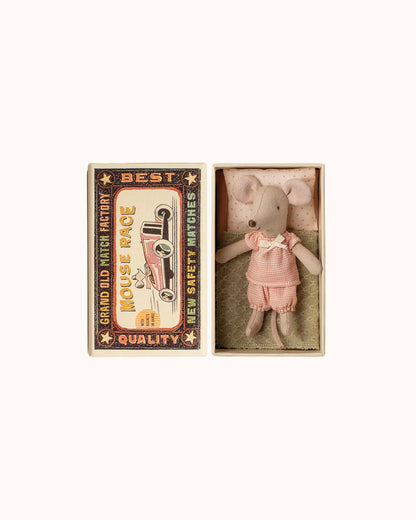 Little Sister Mouse in Matchbox