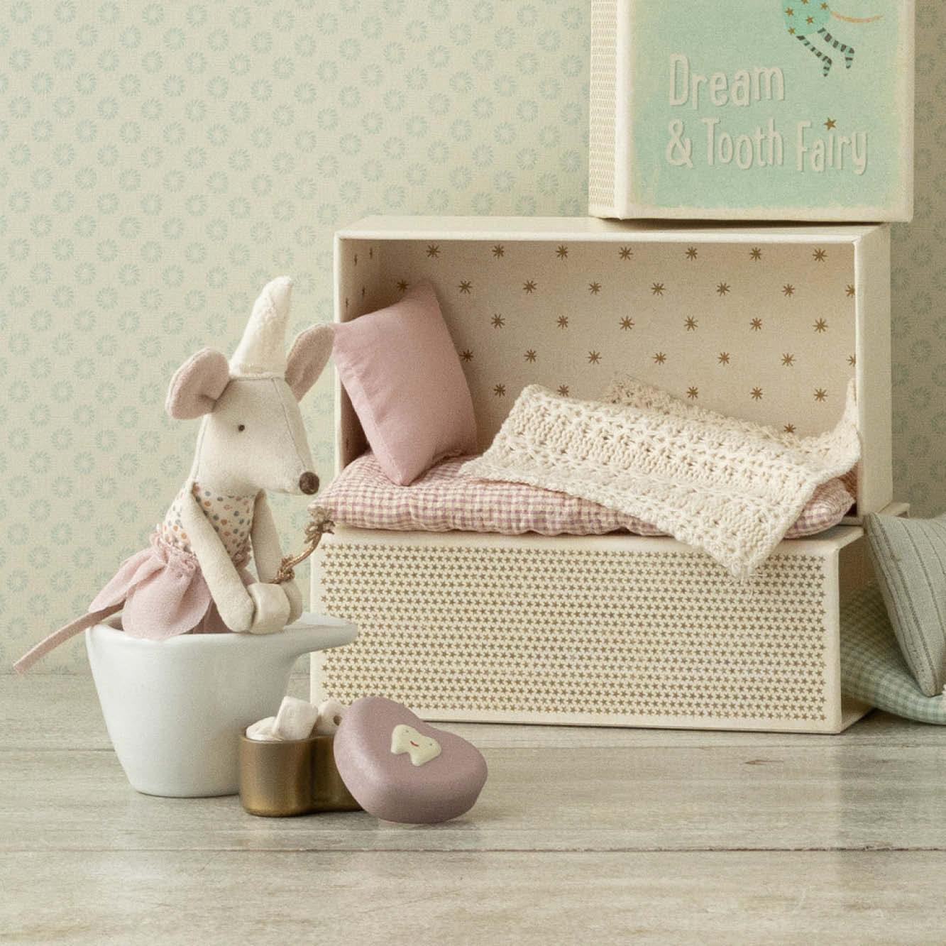 Mini Tooth Box in heather