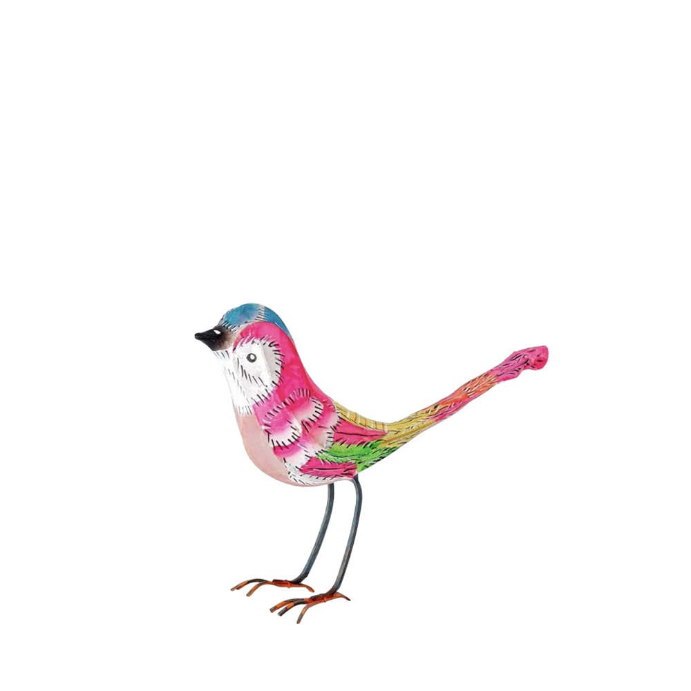 Kleiner Vogel in pink