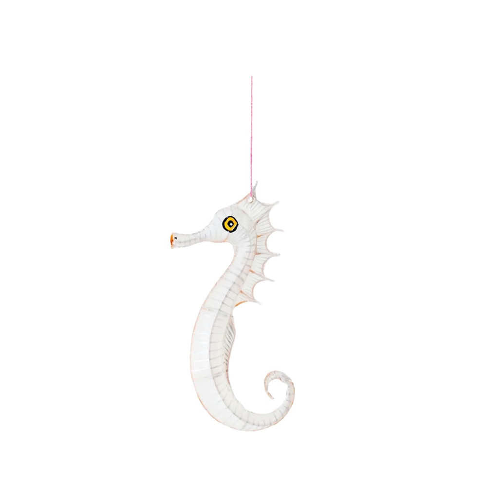 Little Seahorse Mobilee in white