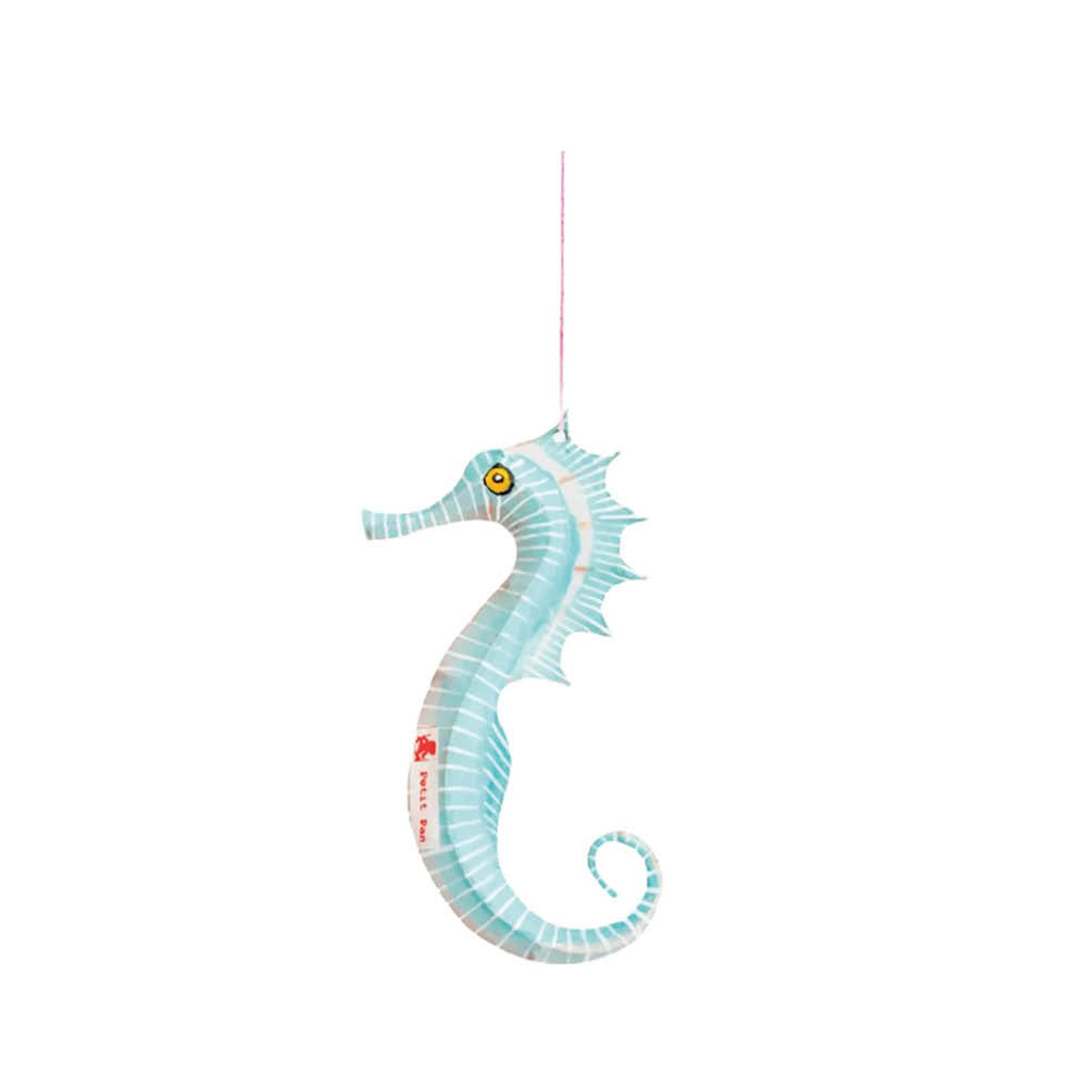 Petit mobile hippocampe bleu 