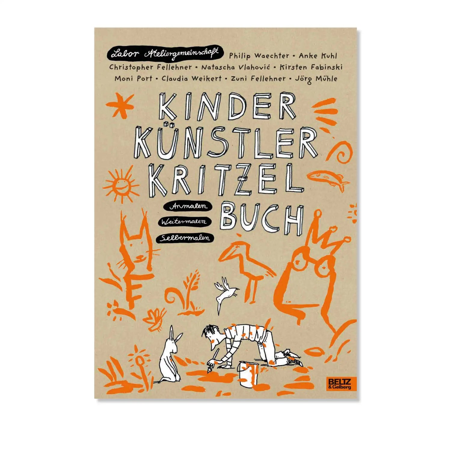 Kinder Künstler Kritzelbuch