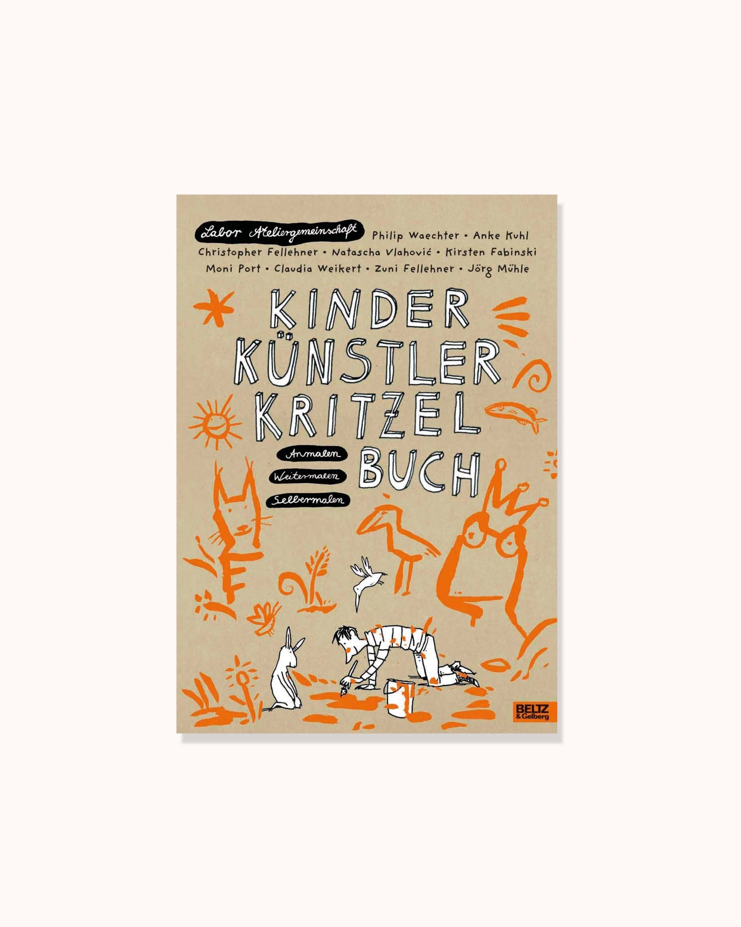 Kinder Künstler Kritzelbuch