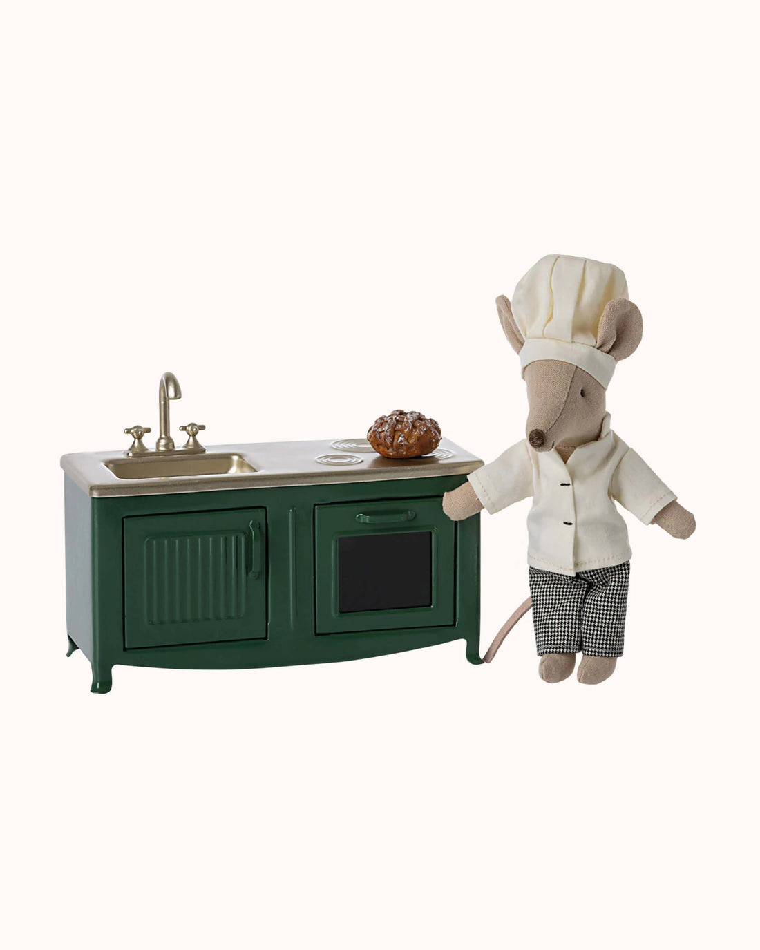 Mouse Kitchen in dark green
