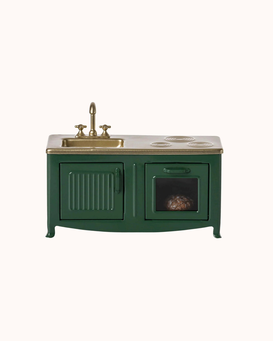 Mouse Kitchen in dark green