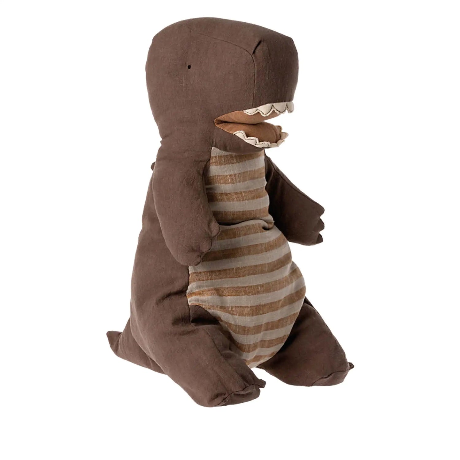 Large Cuddly Toy Gantosaurus in chocolate