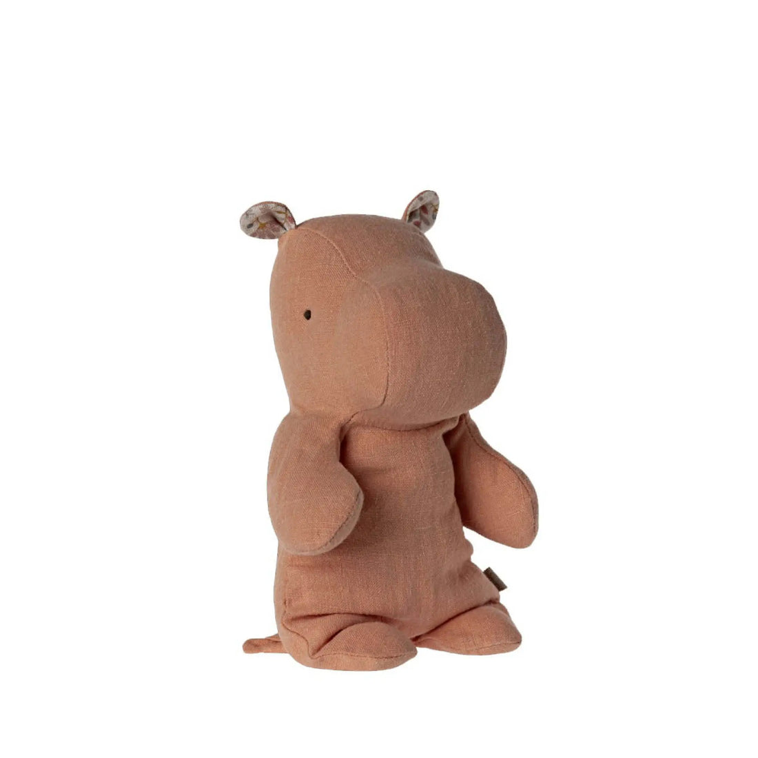 Small Cuddly Toy Hippo in apricot