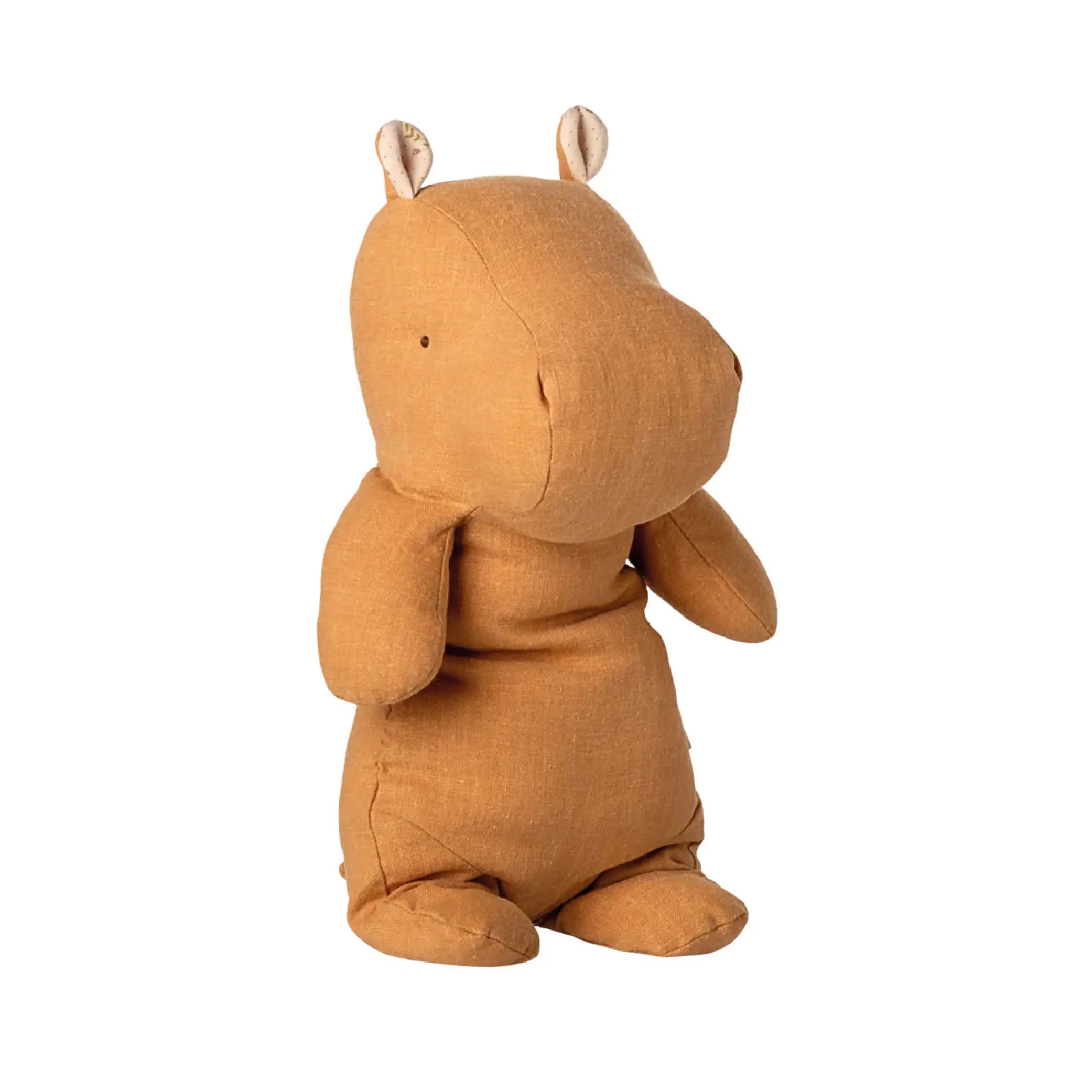 Cuddly Toy Hippo in honey