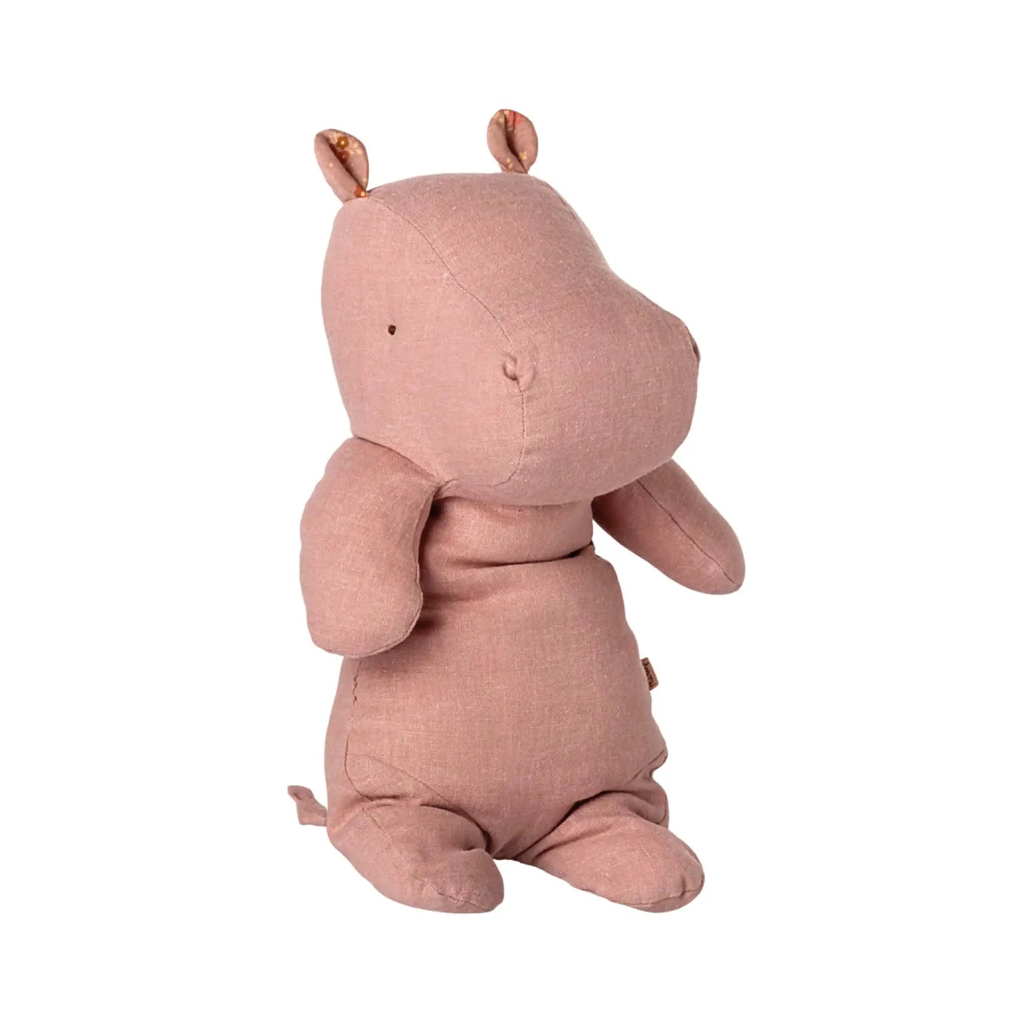 Cuddly Toy Hippo in pink