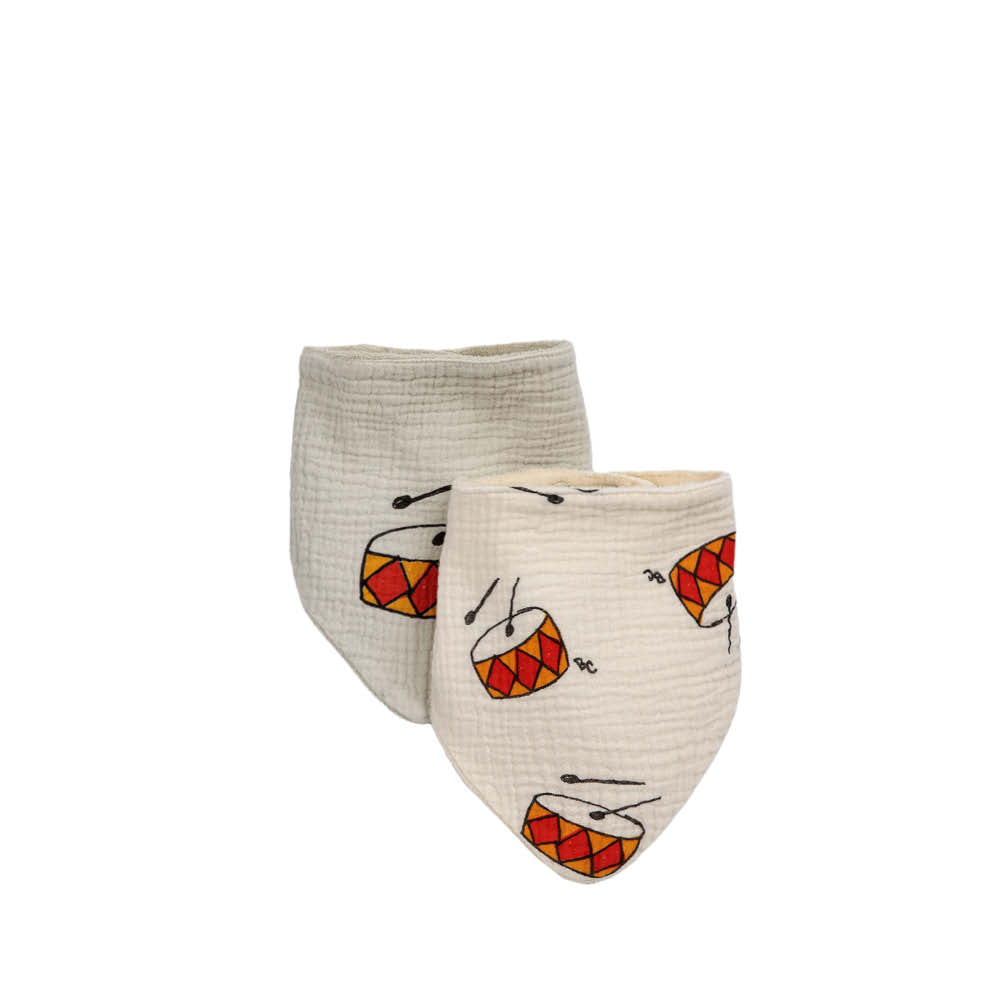 Ensemble de bavettes avec tambours