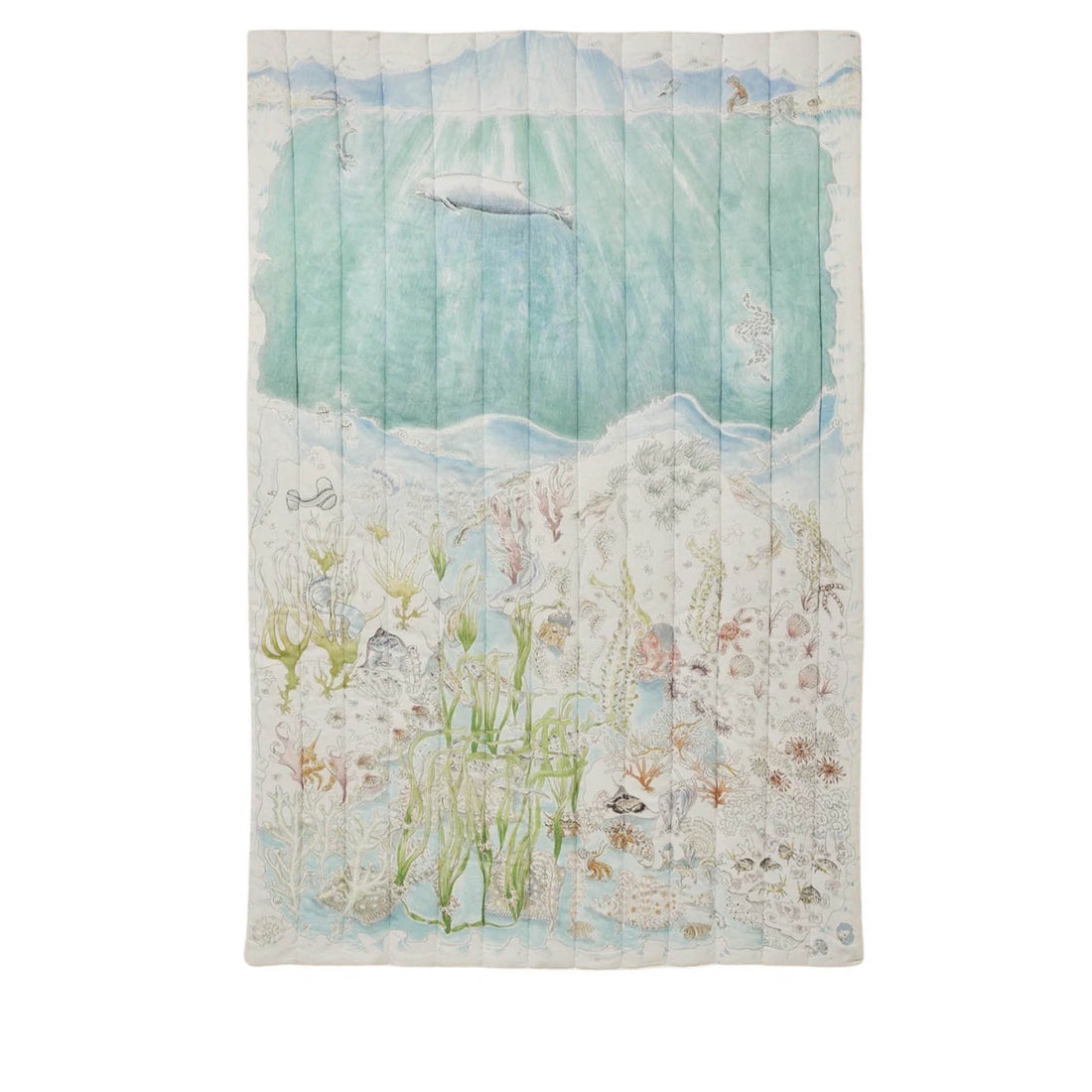Reversible Quilted Blanket Legends Of The Sea