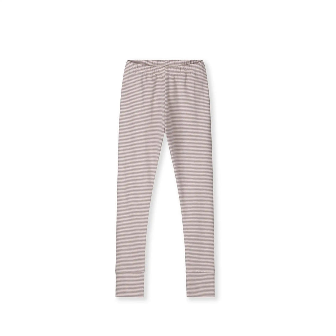 Leggings in berry/cream