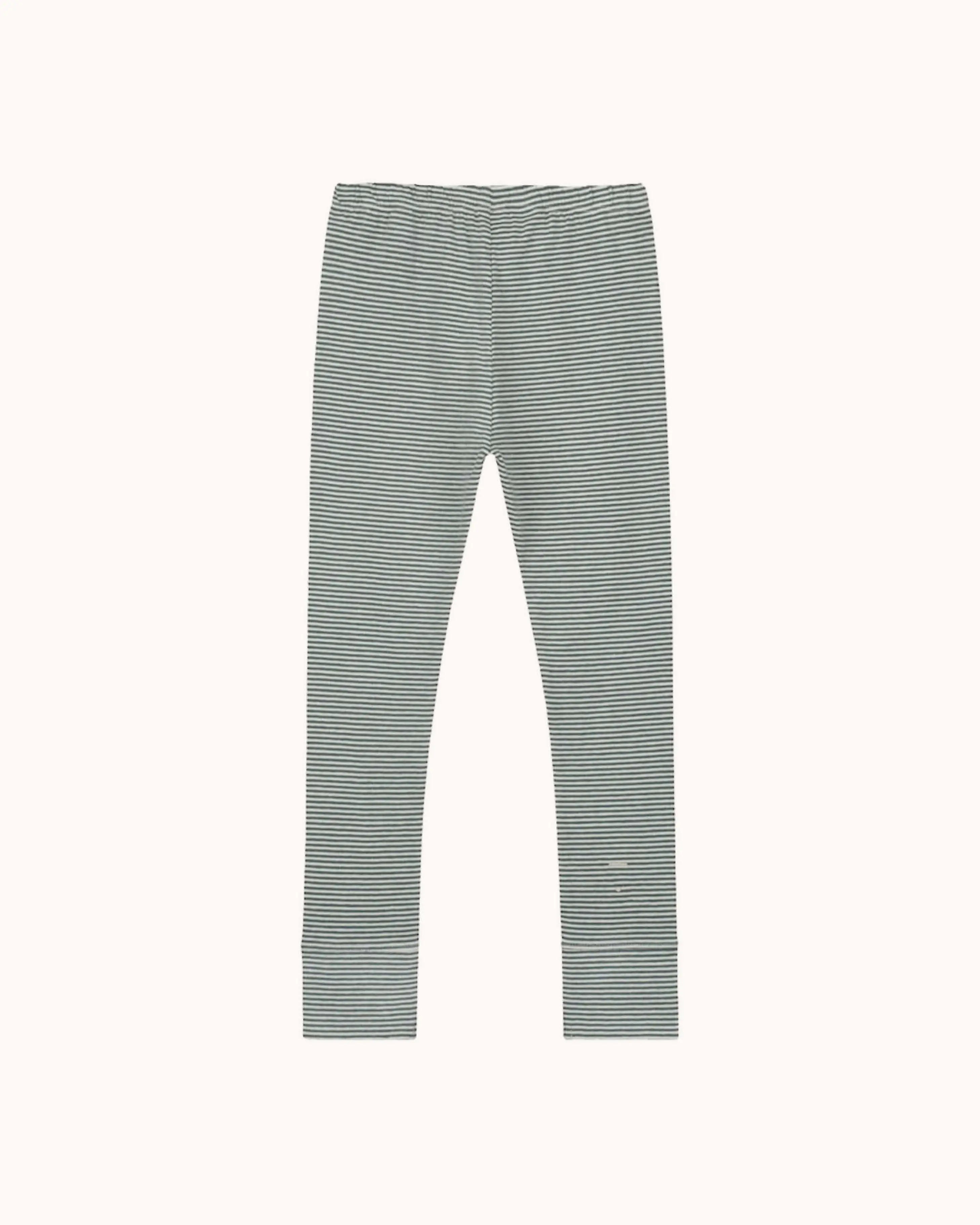 Leggings in blue grey/cream