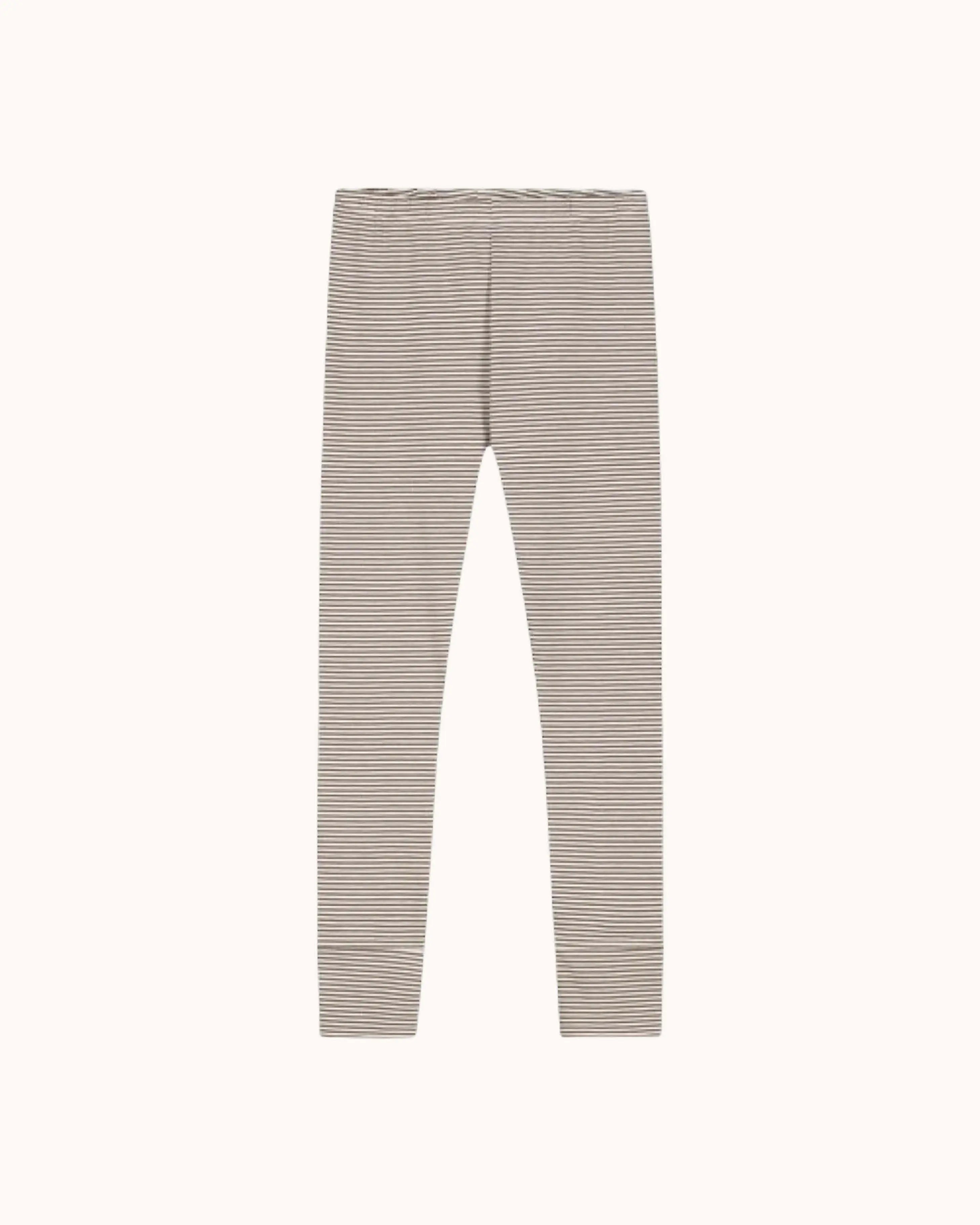 Leggings in brownie/cream