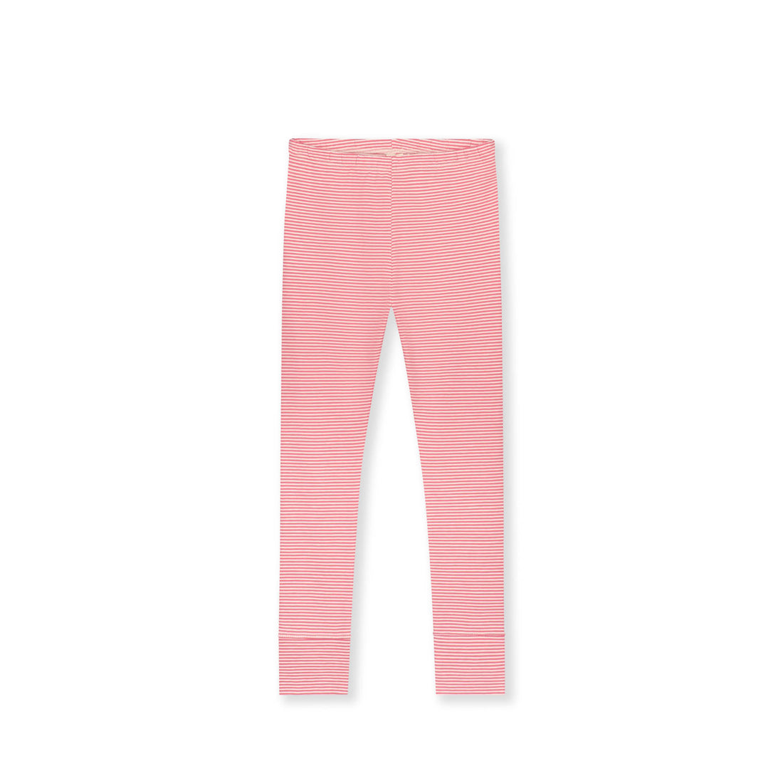 Leggings couleur cerise/crème