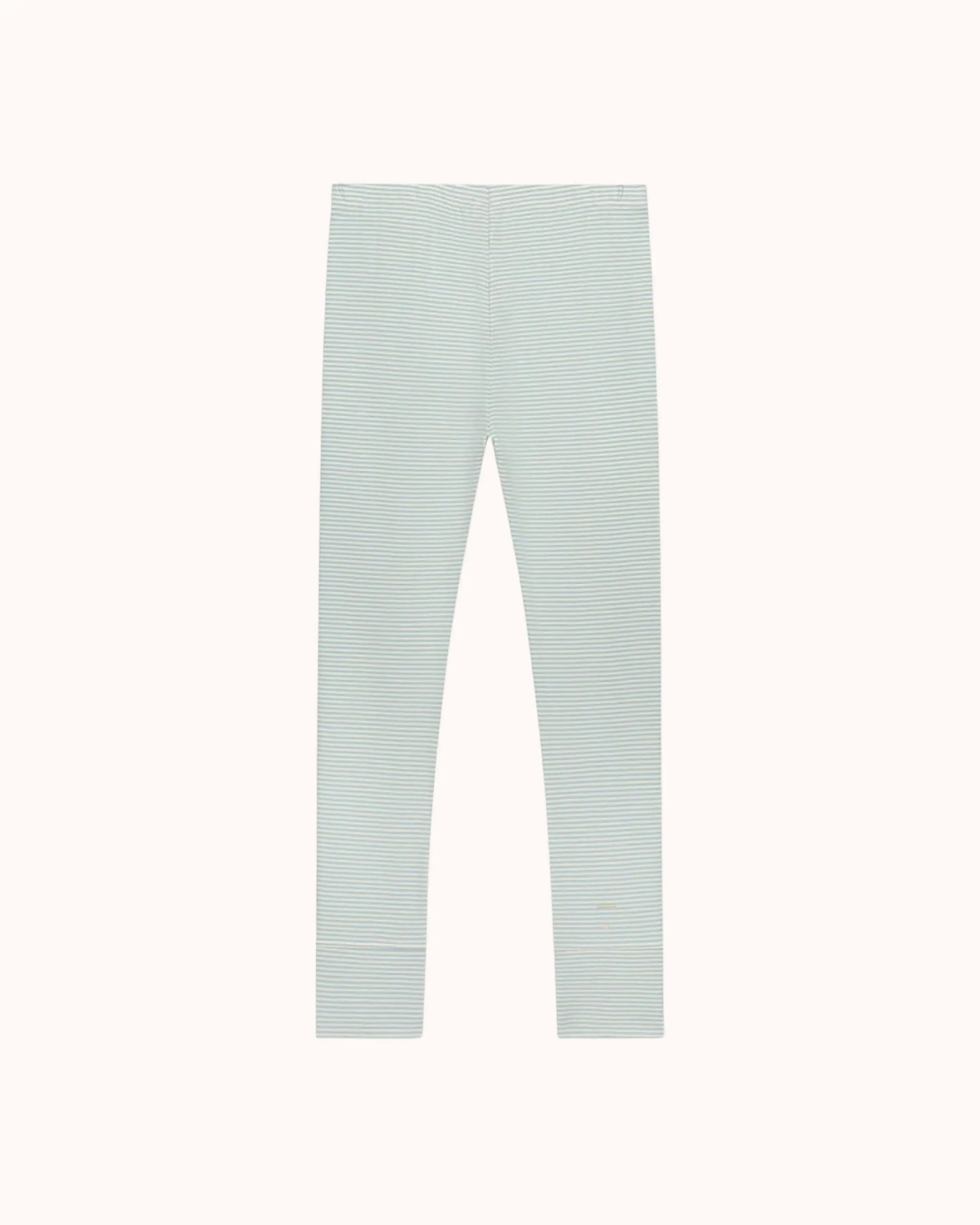Leggings in sky/cream