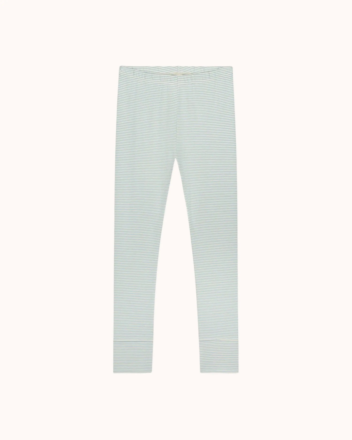 Leggings in sky/cream