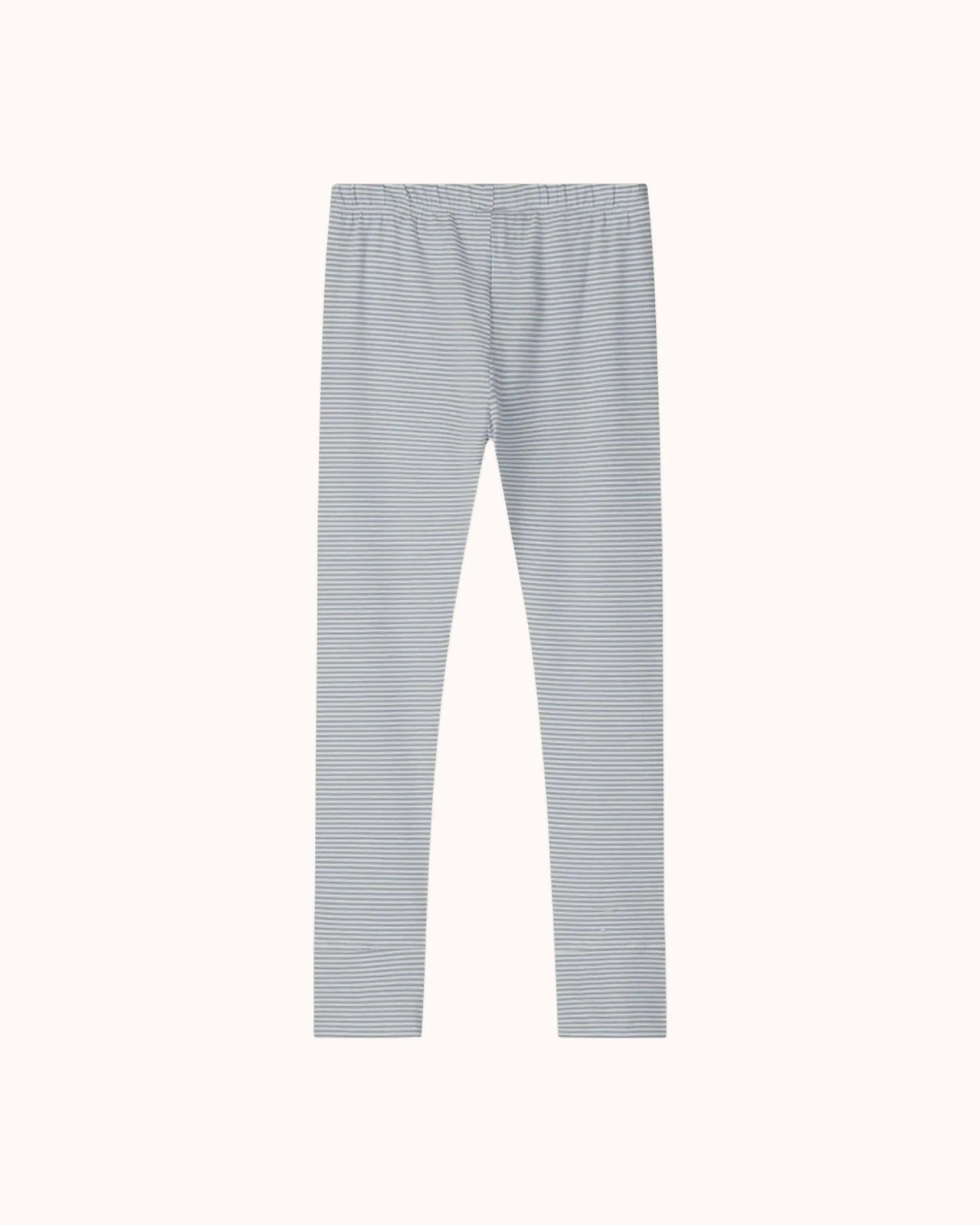 Leggings in stone gray/cream
