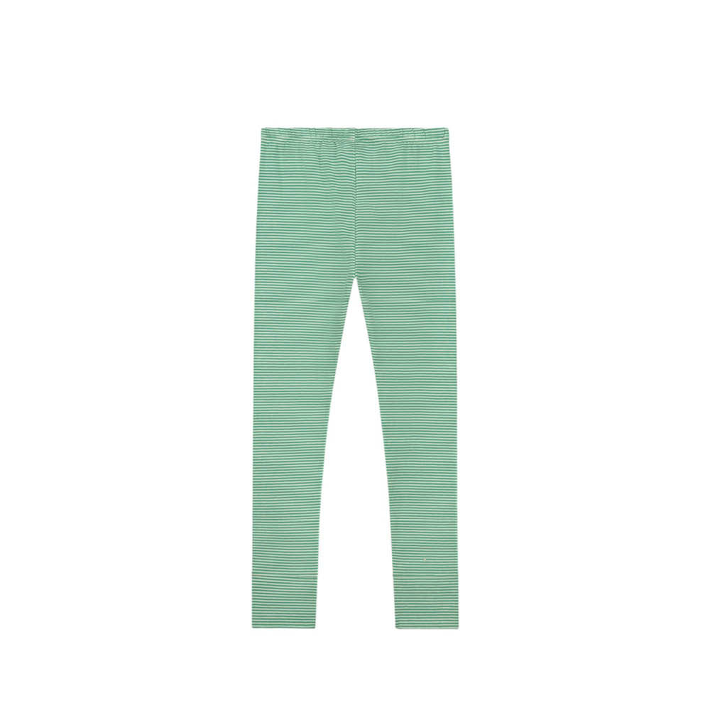 Leggings vert vif/crème