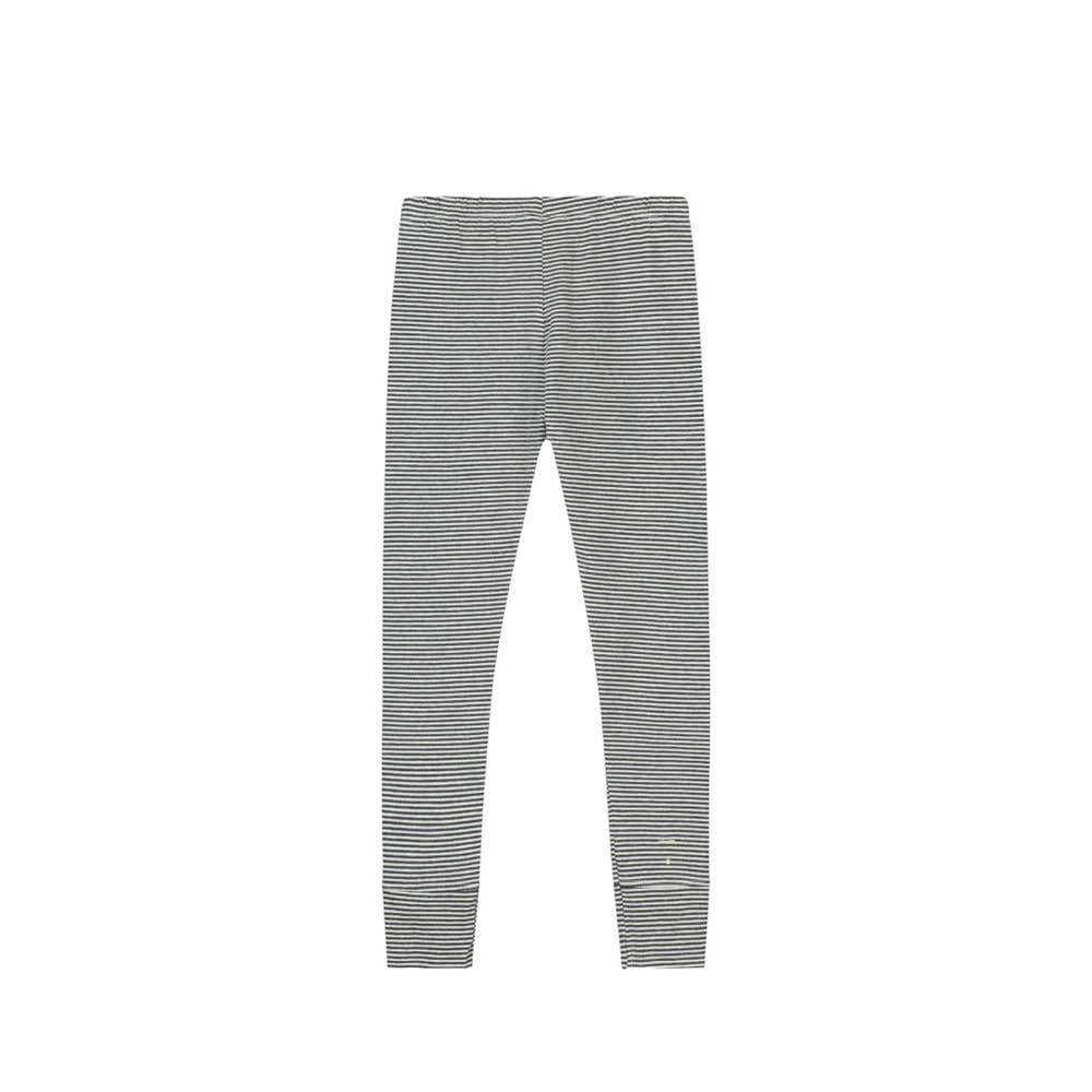 Leggings presque noirs/crème