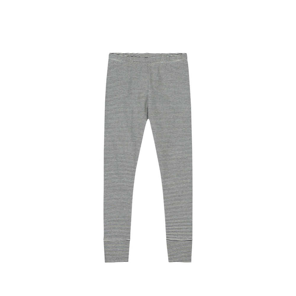 Leggings presque noirs/crème