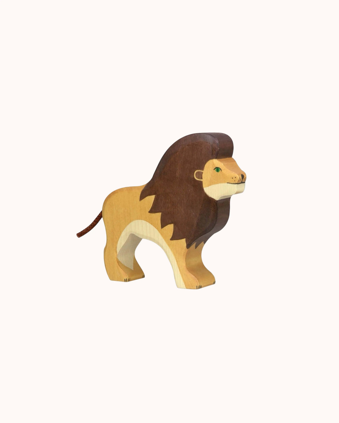 Wooden figure, lion