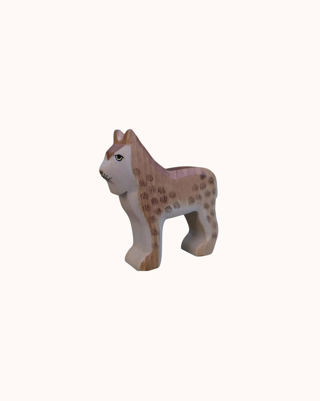Holzfigur Luchs