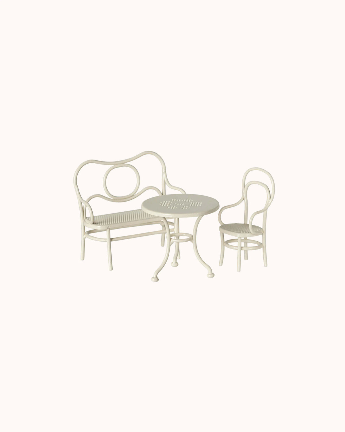 Mice Café Set in cream