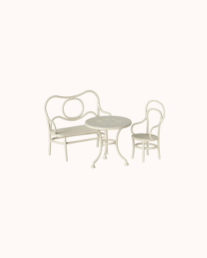 Mice Café Set in cream