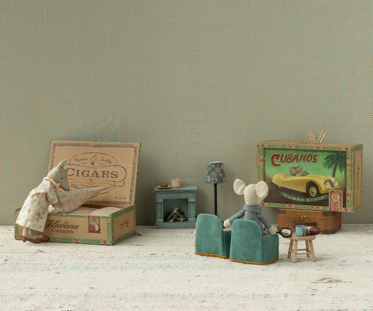 Mäuse Sessel in mint