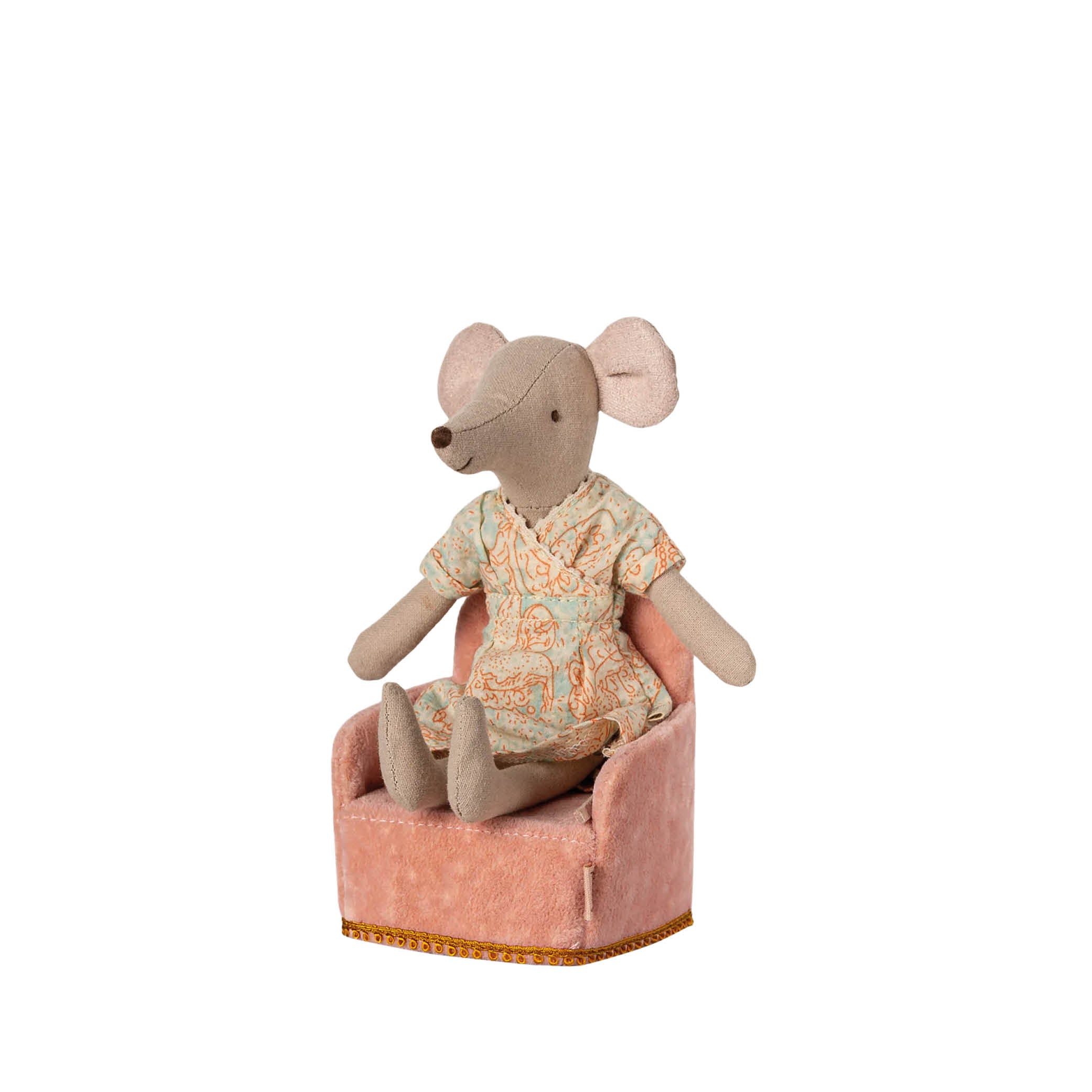 Mice Armchair in rose