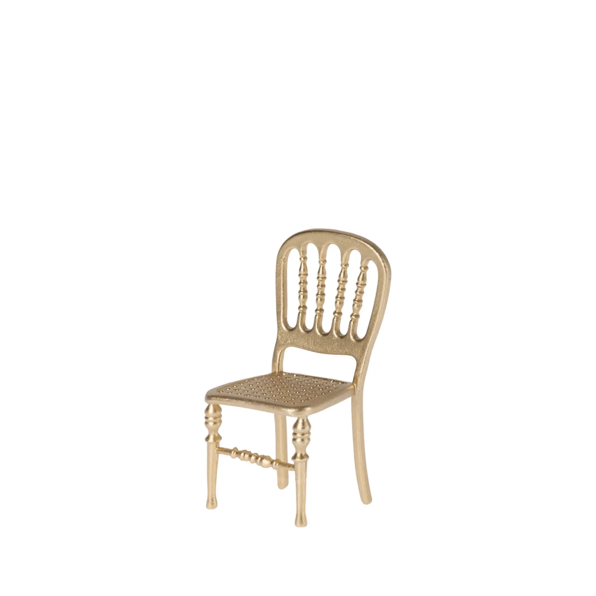 Mäuse Stuhl in gold