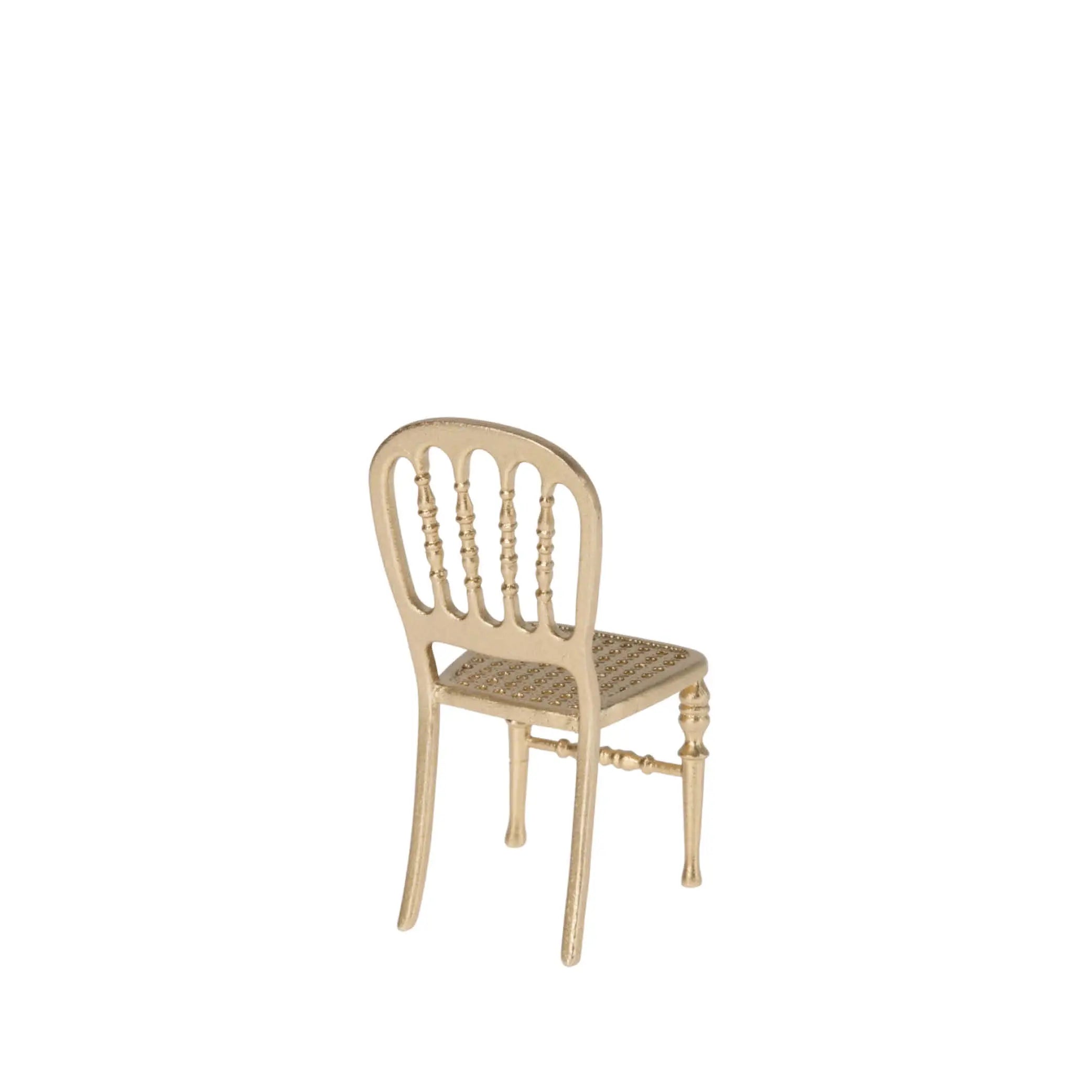 Mäuse Stuhl in gold