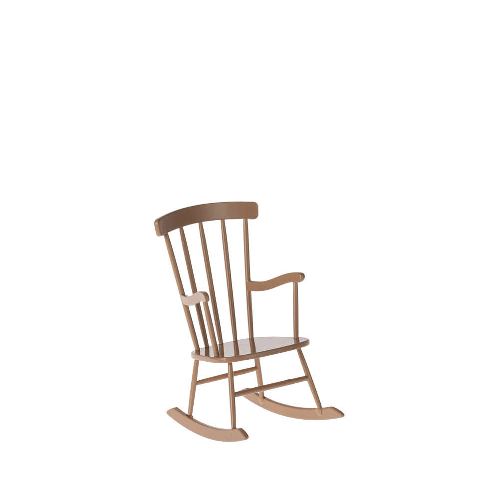 Fauteuil à bascule Mouse en poudre foncée 
