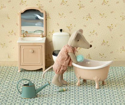 Mäuse Badewanne in rosa