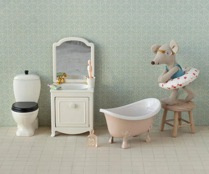 Mäuse Badewanne in rosa