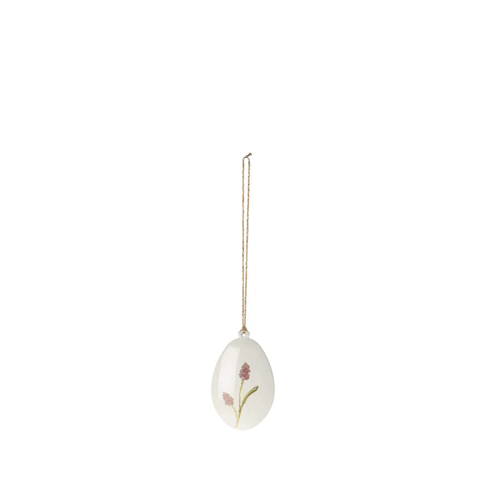 Easter Egg Ornament in rose