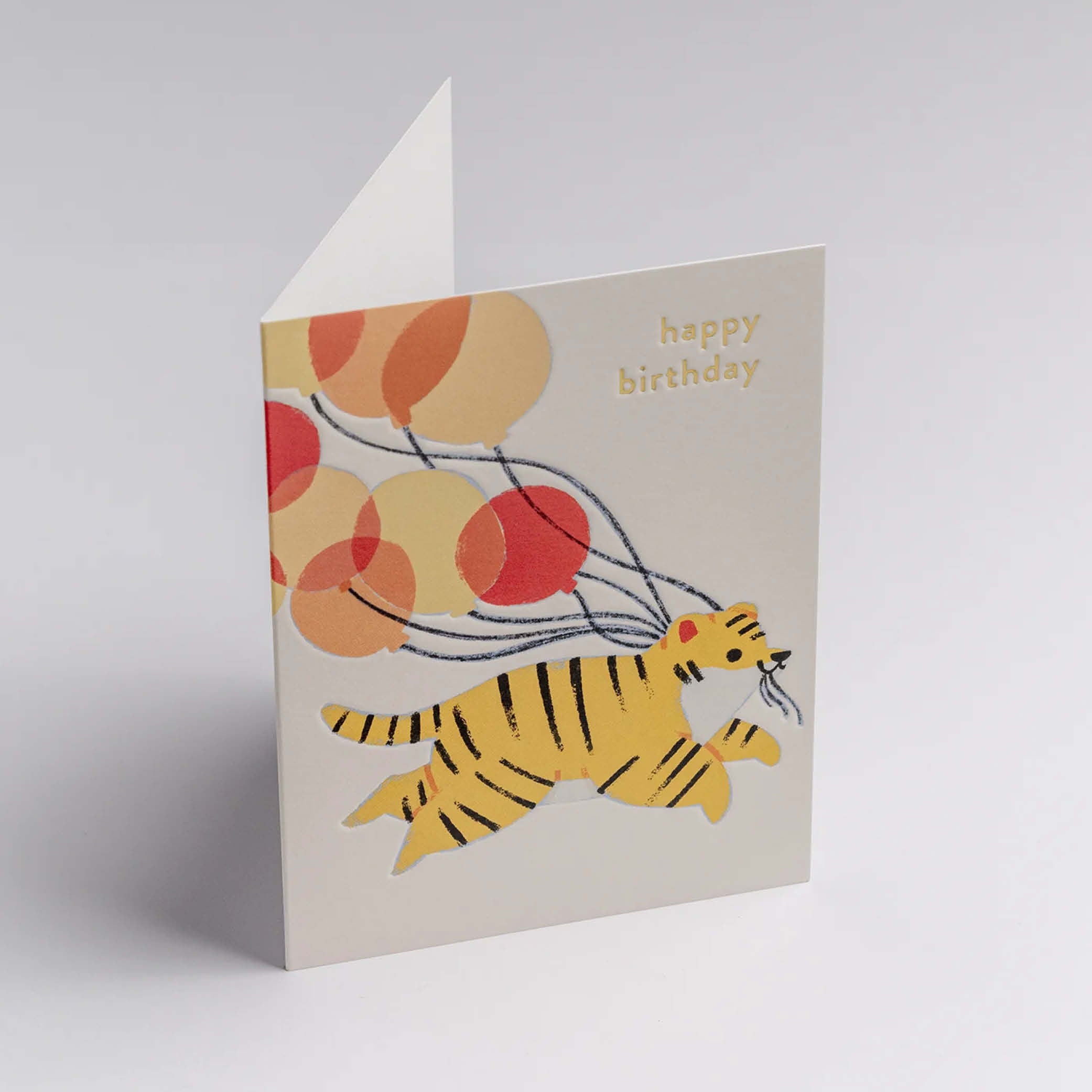 Birthday Tiger Mini Card