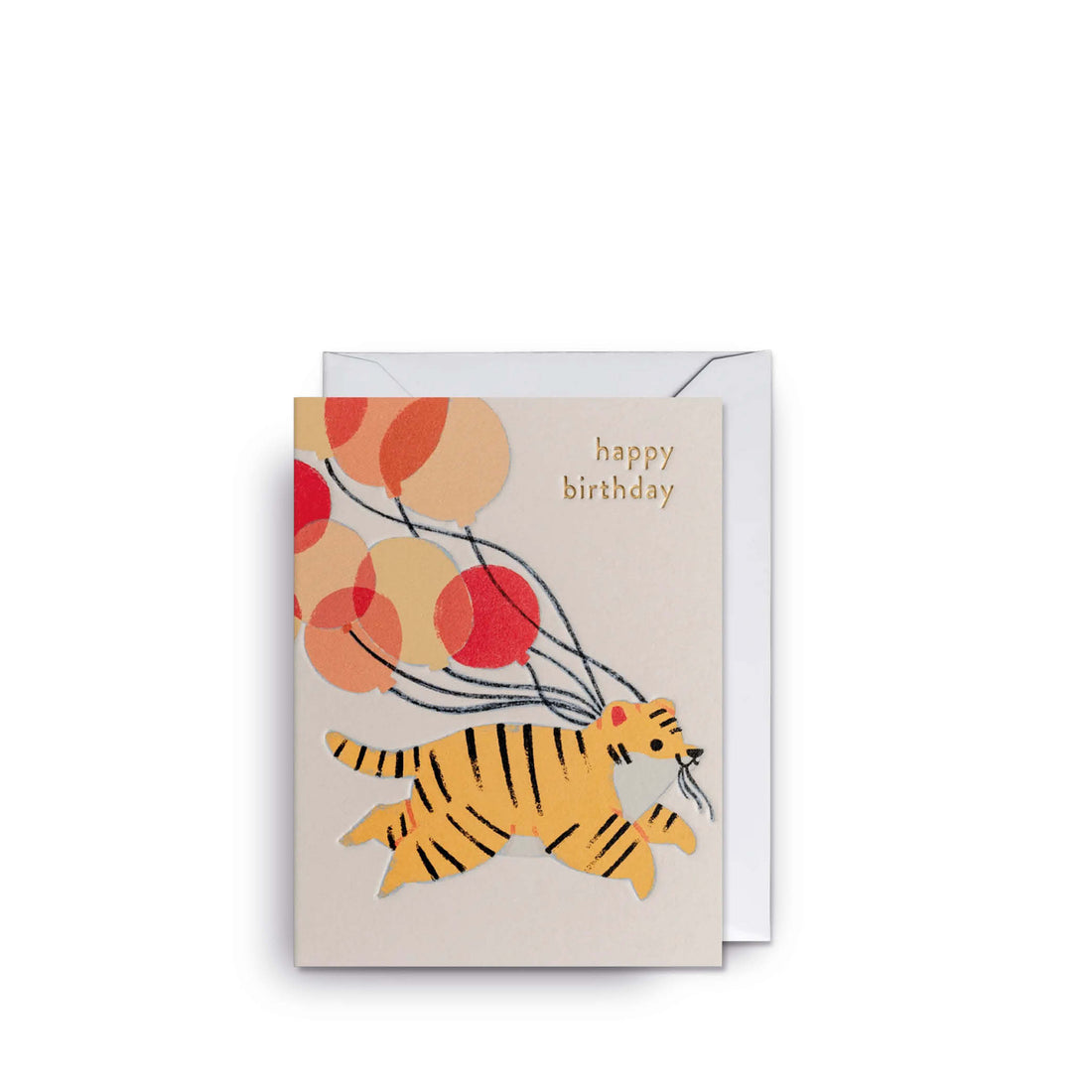 Birthday Tiger Mini Card