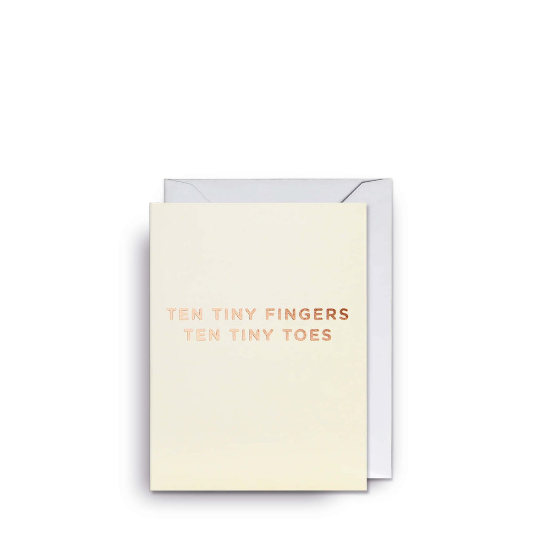 Ten Tiny Fingers, Ten Tiny Toes Mini Card