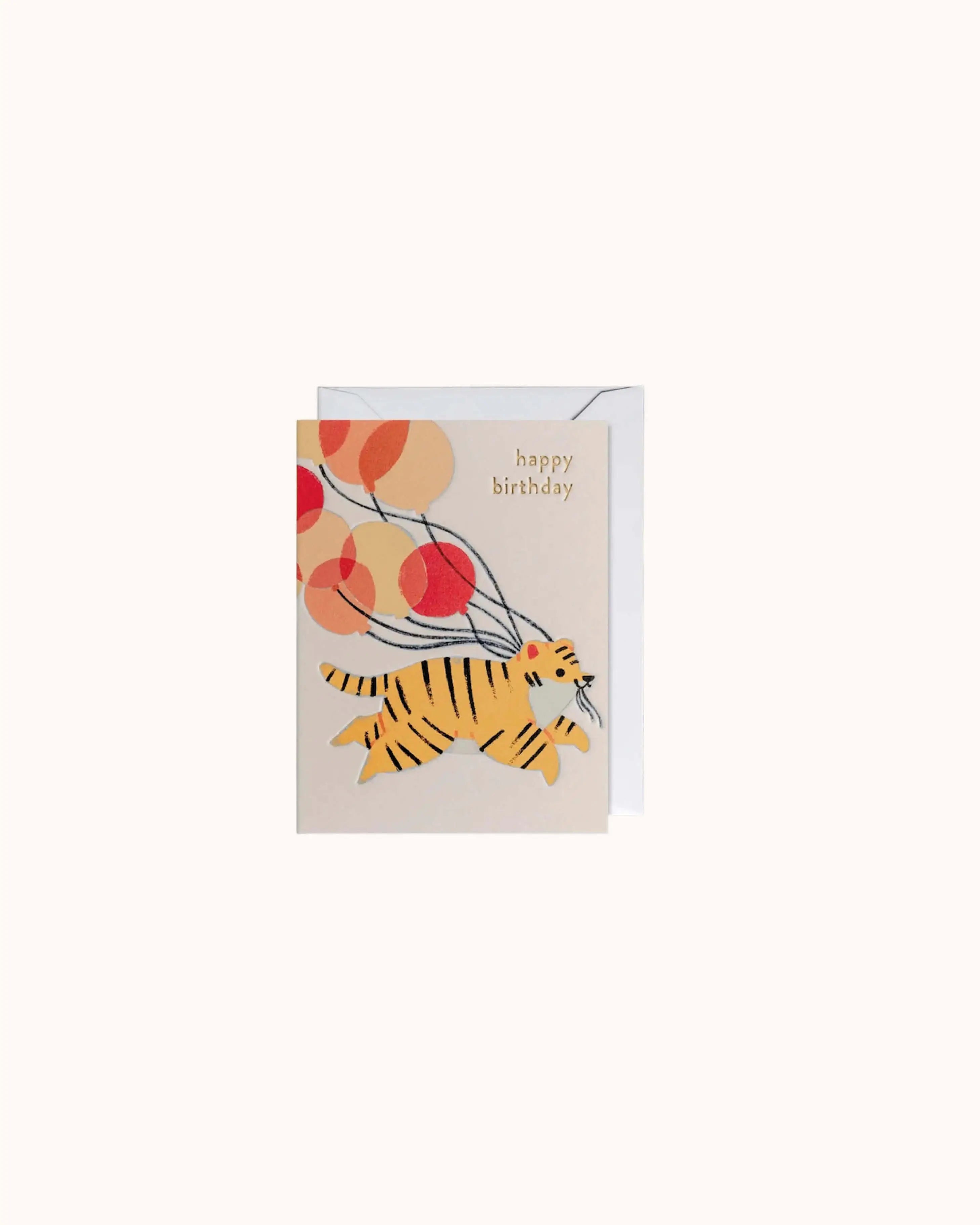 Birthday Tiger Mini Card