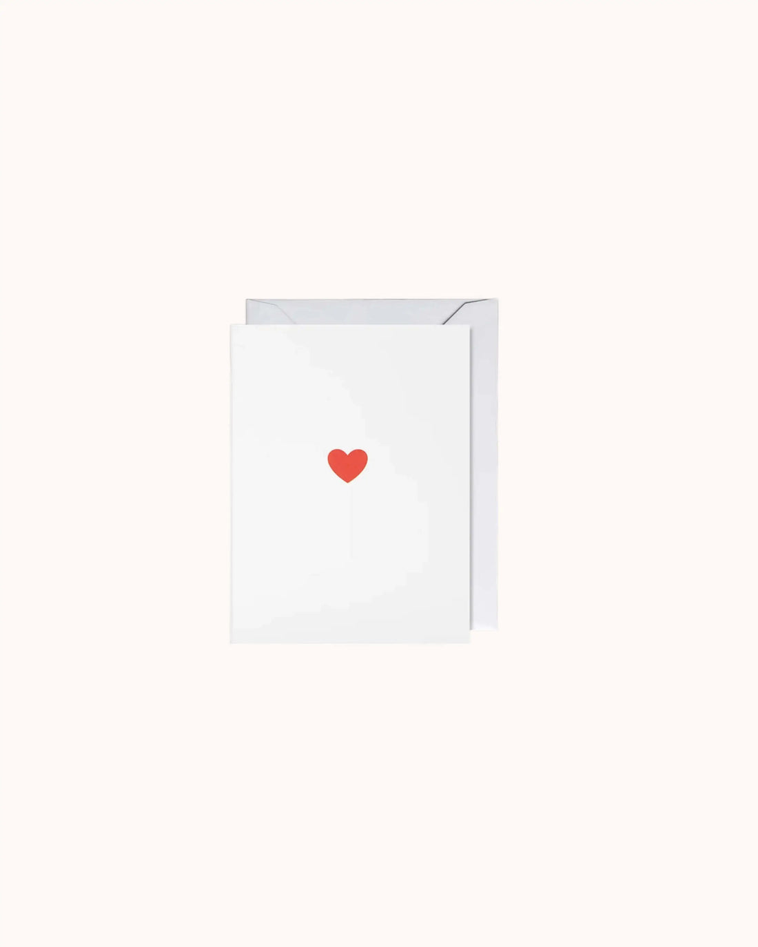 Rotes Herz Mini Karte
