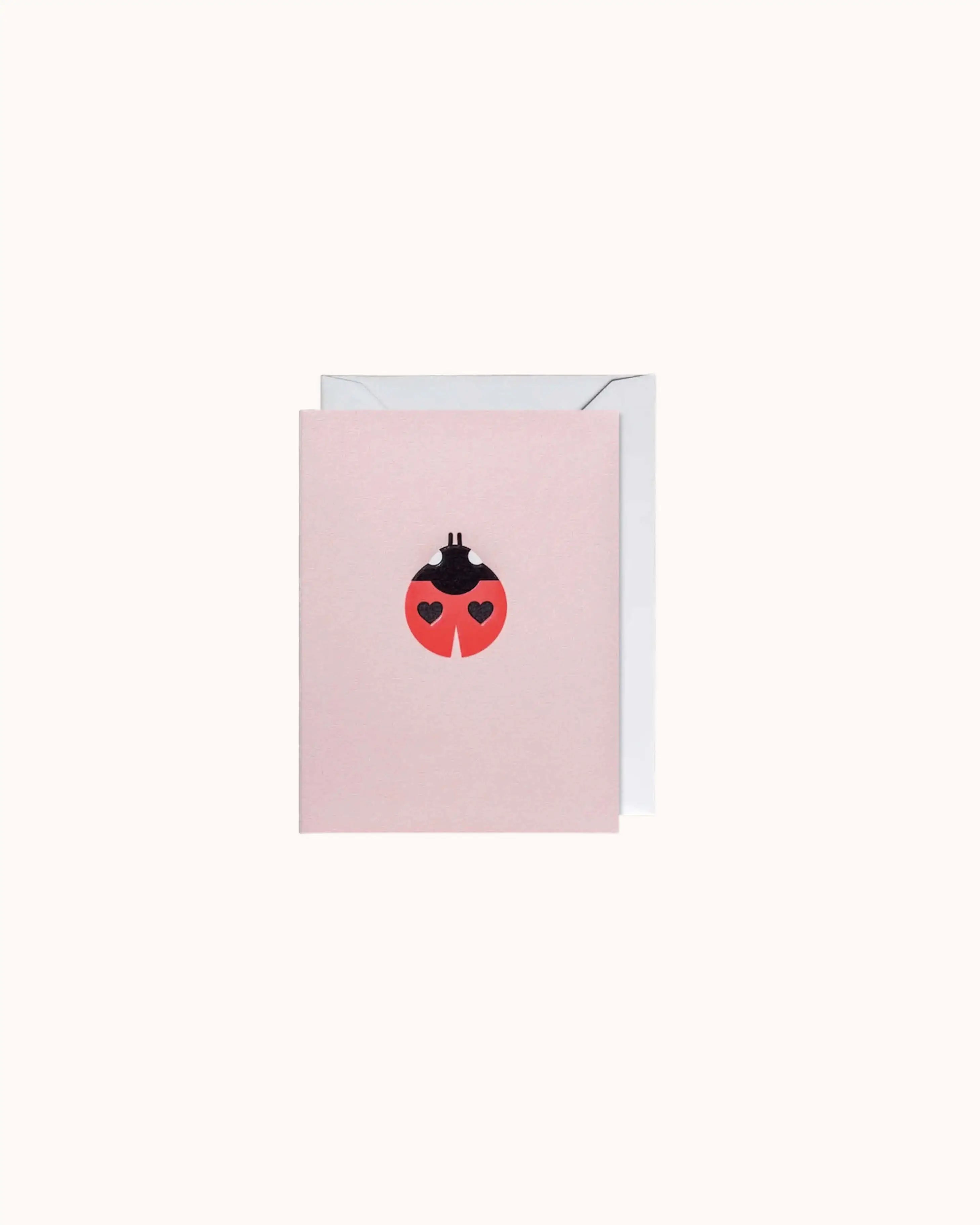 Marienkäfer Mini Karte